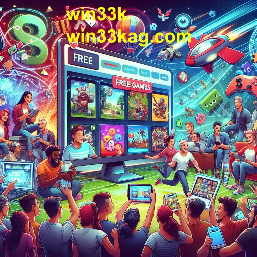 Descubra a Categoria de Jogos Gratuitos no Win33k